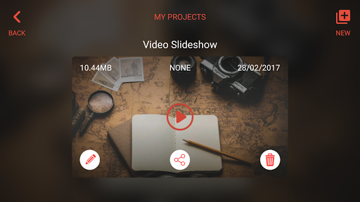 Video Slideshow Maker - عکس برنامه موبایلی اندروید