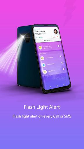 Flash Alert : Flash on Call and SMS alerts - Image screenshot of android app