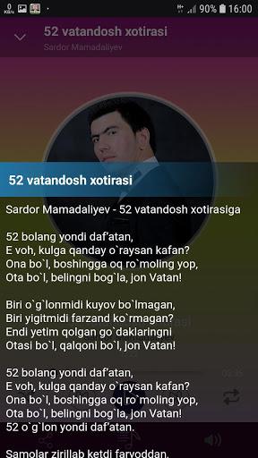 Sardor Mamadaliyev - Image screenshot of android app