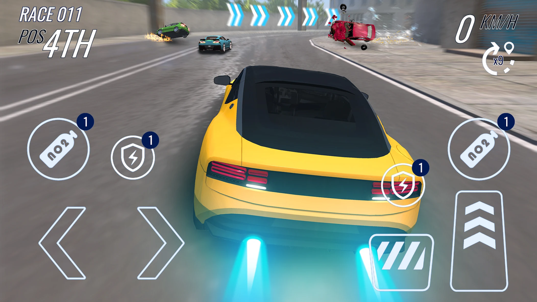 Driving Real Race City 3D - Gameplay image of android game