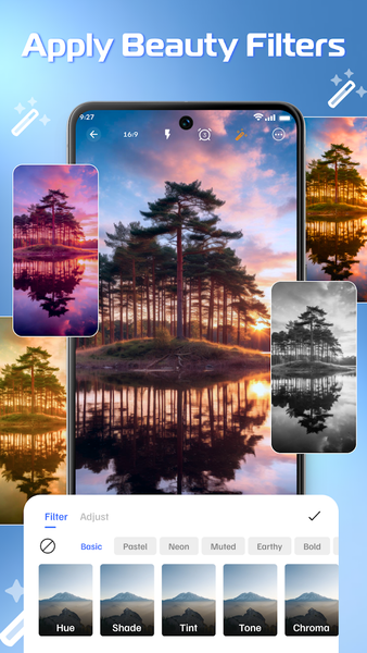 Digital Camera Filter: Cam HD - عکس برنامه موبایلی اندروید