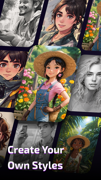 AI Art Generator - Animeify - عکس برنامه موبایلی اندروید