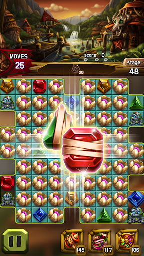 Jewel Amazon : Match 3 Puzzle - عکس بازی موبایلی اندروید