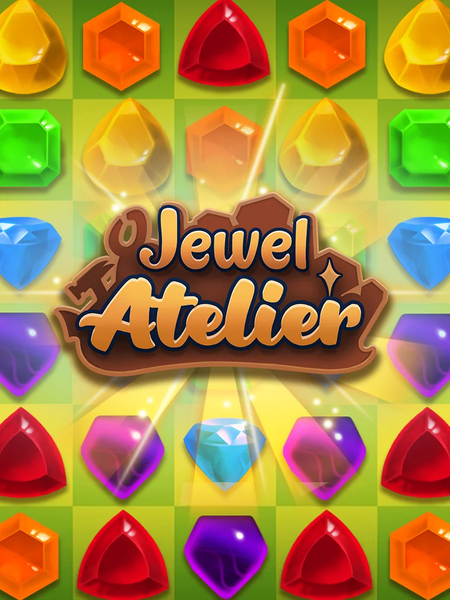 Jewel Atelier : Match 3 Game - Gameplay image of android game