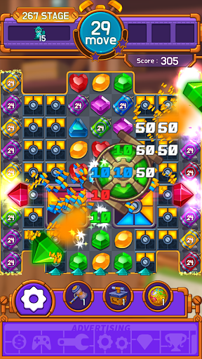 Jewel Maker : Match ۳ Puzzle - عکس بازی موبایلی اندروید