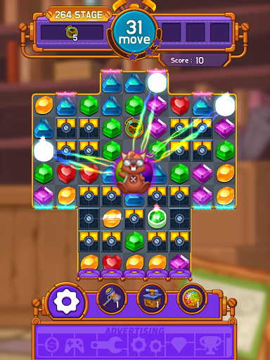 Jewel Maker : Match ۳ Puzzle - عکس بازی موبایلی اندروید