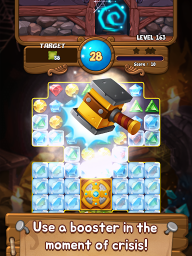 Jewels Time : Endless match - Gameplay image of android game