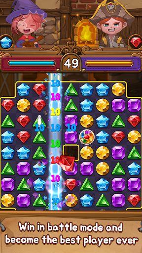 Jewels Time : Endless match - Gameplay image of android game