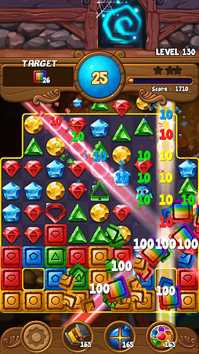 Jewels Time : Endless match - Gameplay image of android game