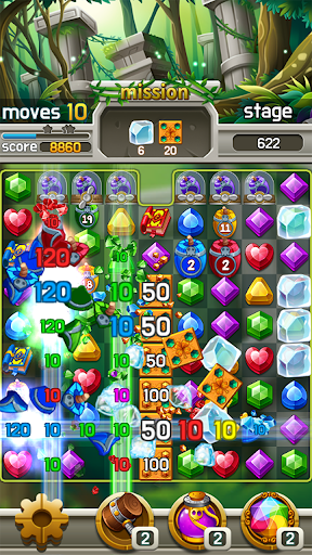 Jewels El Dorado - Gameplay image of android game
