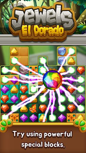 Jewels El Dorado - Gameplay image of android game
