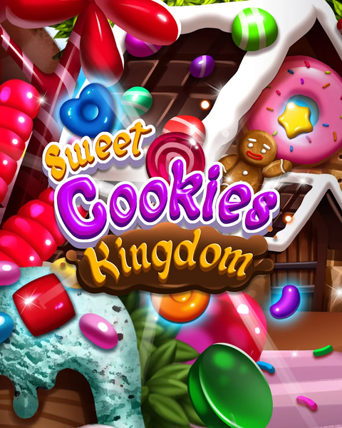 Sweet Cookies Kingdom_Match 3 - عکس بازی موبایلی اندروید