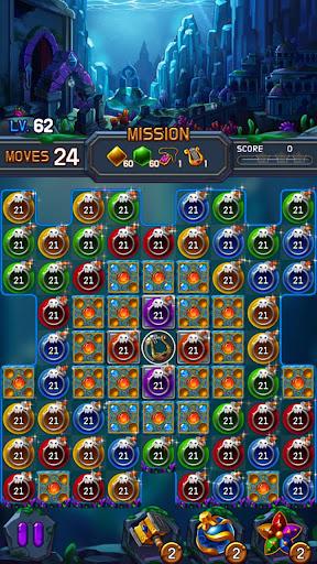 Jewel Water World - Gameplay image of android game