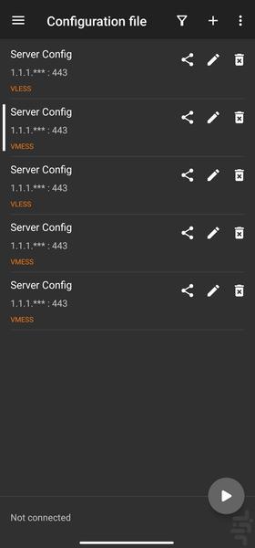 v2rayNG - Image screenshot of android app
