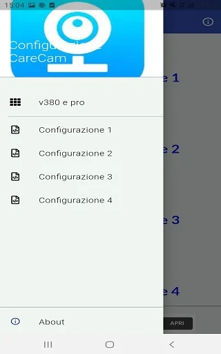 v380 e pro Configuration - عکس برنامه موبایلی اندروید