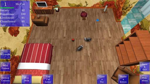 Cute Pocket Cat 3D - عکس بازی موبایلی اندروید