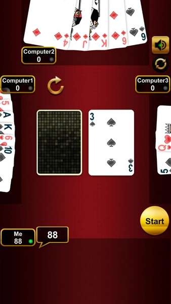 Crazy Eights Card Game Offline - Gameplay image of android game