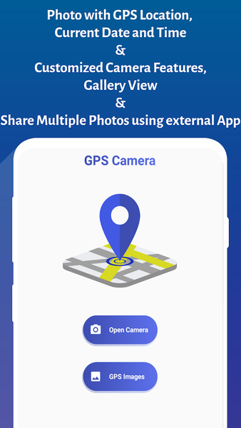 GPS Camera - DateTime Location - عکس برنامه موبایلی اندروید