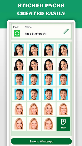 Sticker Maker: Face Stickers - عکس برنامه موبایلی اندروید