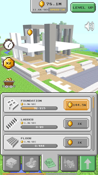 House Craft - Block Building - عکس بازی موبایلی اندروید