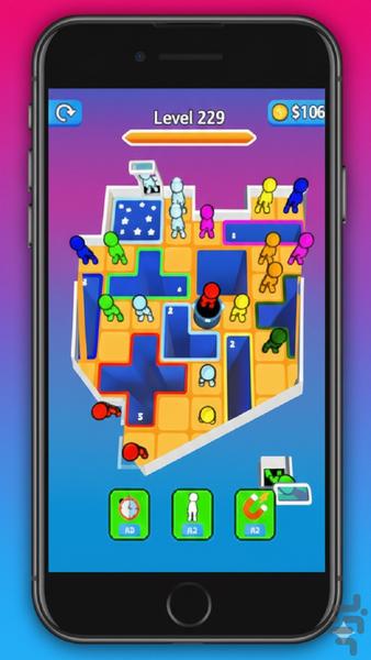 آدمک پران - Gameplay image of android game