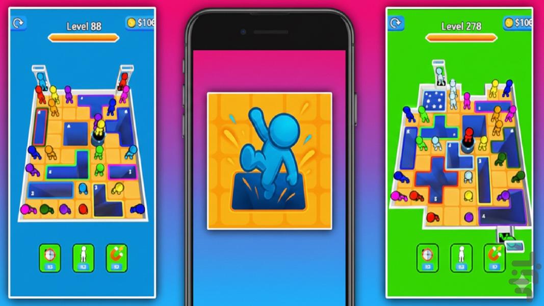 آدمک پران - Gameplay image of android game