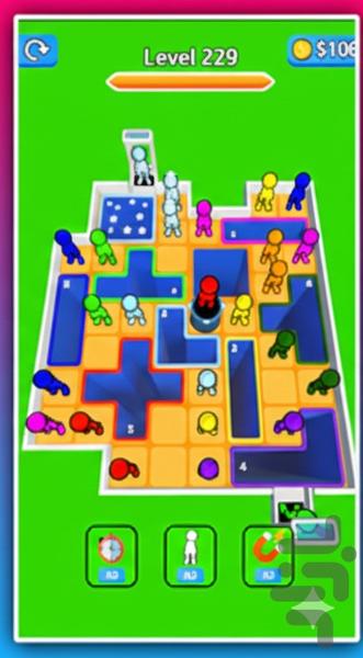 آدمک پران - Gameplay image of android game