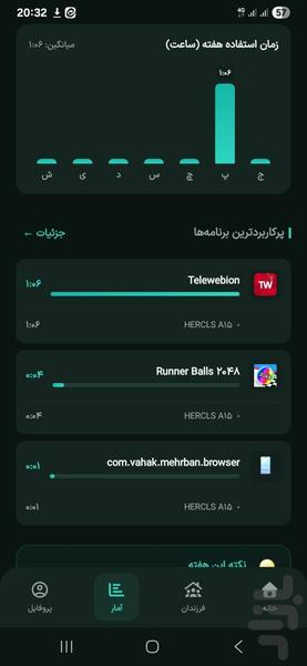 محافظت از فرزند مهربان - عکس برنامه موبایلی اندروید