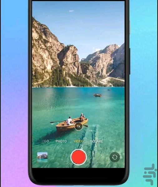 دوربین آیفون - عکس برنامه موبایلی اندروید