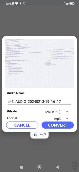 تبدیل فیلم به آهنگ - عکس برنامه موبایلی اندروید