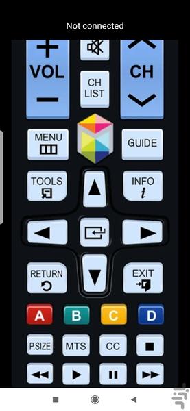 ریموت سامسونگ - Image screenshot of android app