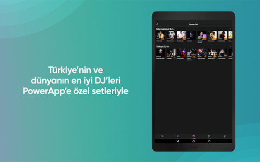 PowerApp: Radio, Podcast, DJ - Image screenshot of android app