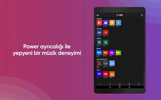 PowerApp: Radio, Podcast, DJ - Image screenshot of android app