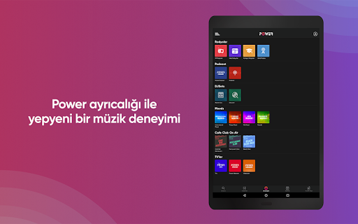 PowerApp: Radio, Podcast, DJ - Image screenshot of android app