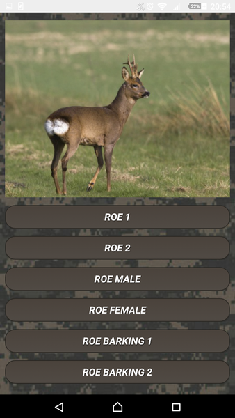 Deer hunting calls - عکس برنامه موبایلی اندروید