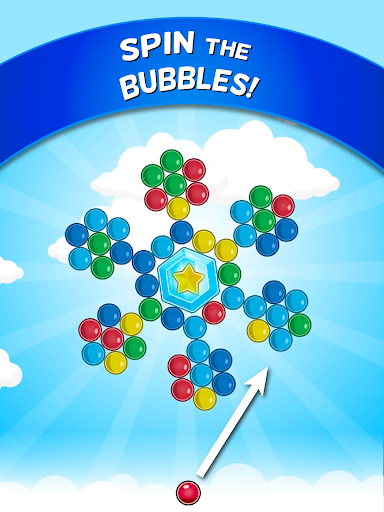 Bubble Cloud: Spinning Match-۳ - عکس بازی موبایلی اندروید