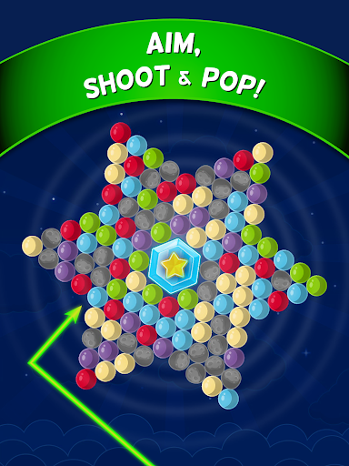 Bubble Cloud: Spinning Match-۳ - عکس بازی موبایلی اندروید