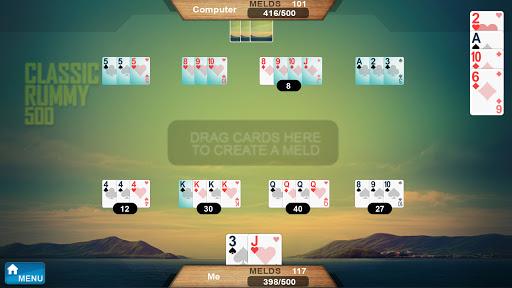 Rummy 500 card offline game - عکس برنامه موبایلی اندروید