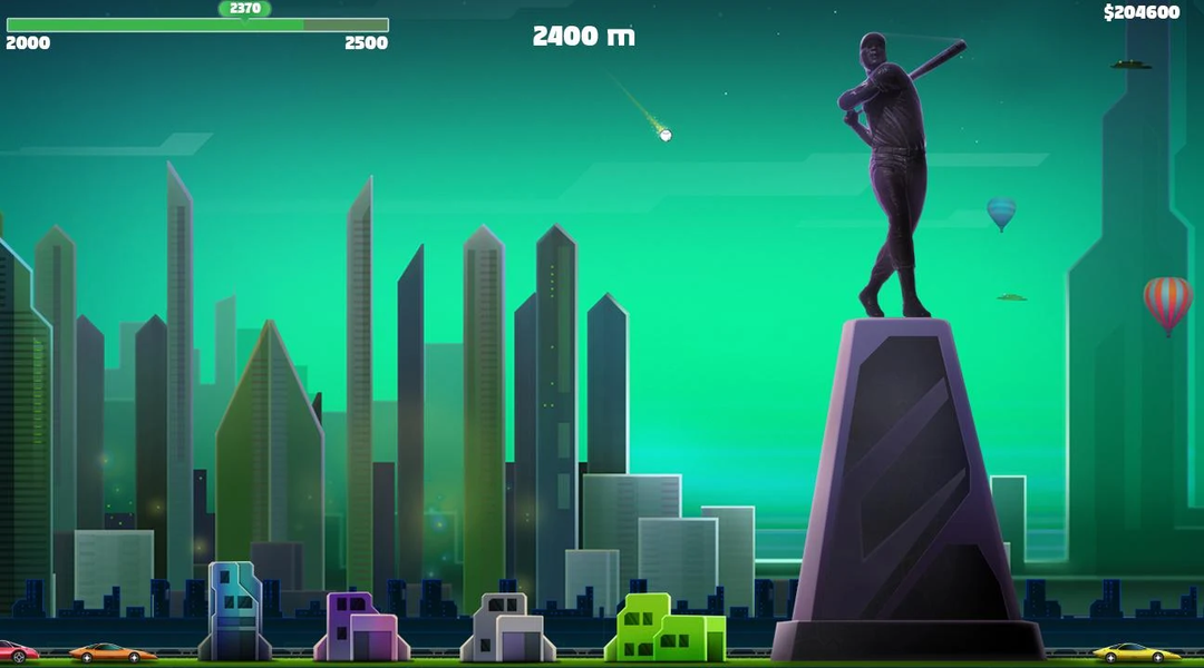 Flick Hit Baseball : Home Run - عکس بازی موبایلی اندروید
