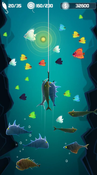 Monster Fish : Go Fishing - Gameplay image of android game