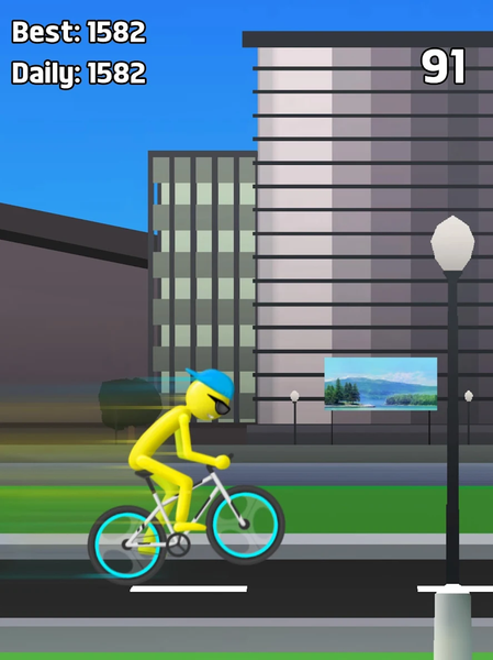 Stickman Bike Wheelie - عکس بازی موبایلی اندروید