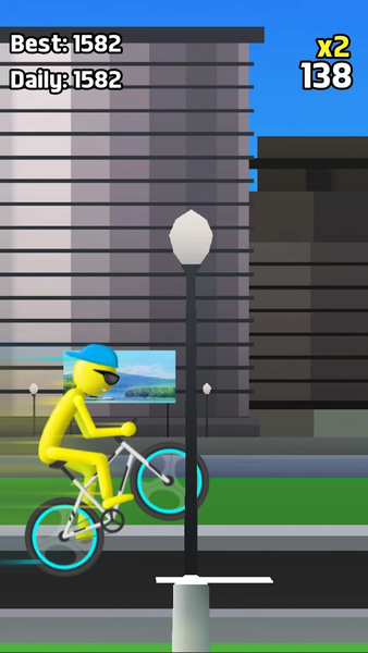 Stickman Bike Wheelie - عکس بازی موبایلی اندروید