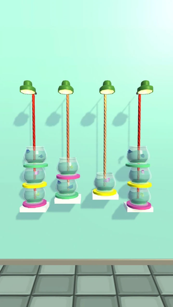 Sort by Rope - Gameplay image of android game