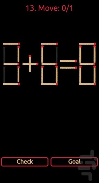 Matches Puzzle - Gameplay image of android game