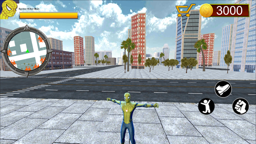 Spider Hero : Fighting SuperHero - Gameplay image of android game