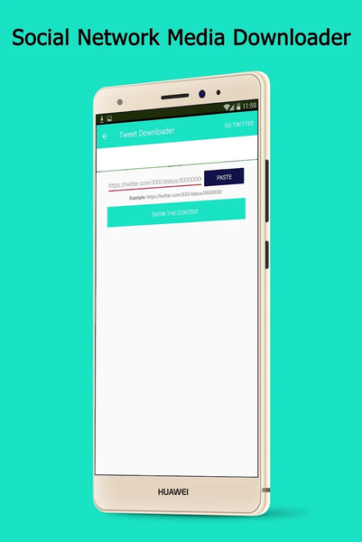 All Social Network Down loader - Image screenshot of android app