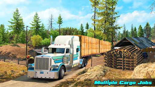Speedy Truck Driver Simulator: Off Road Transport - Gameplay image of android game