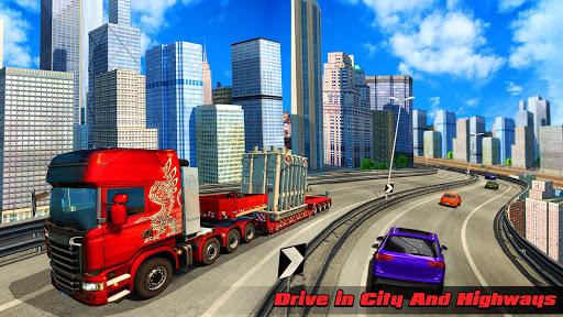 Speedy Truck Driver Simulator: Off Road Transport - Gameplay image of android game