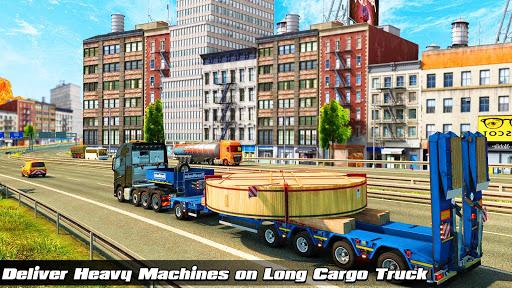 Speedy Truck Driver Simulator: Off Road Transport - Gameplay image of android game