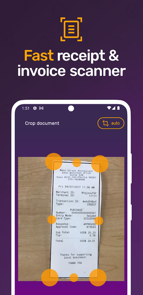 SparkReceipt AI Accounting - عکس برنامه موبایلی اندروید